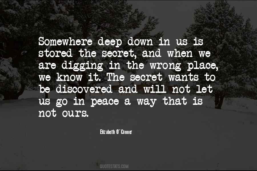 Peace Place Quotes #301349