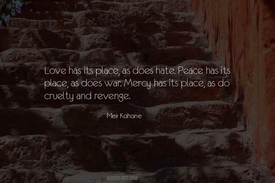 Peace Place Quotes #437937