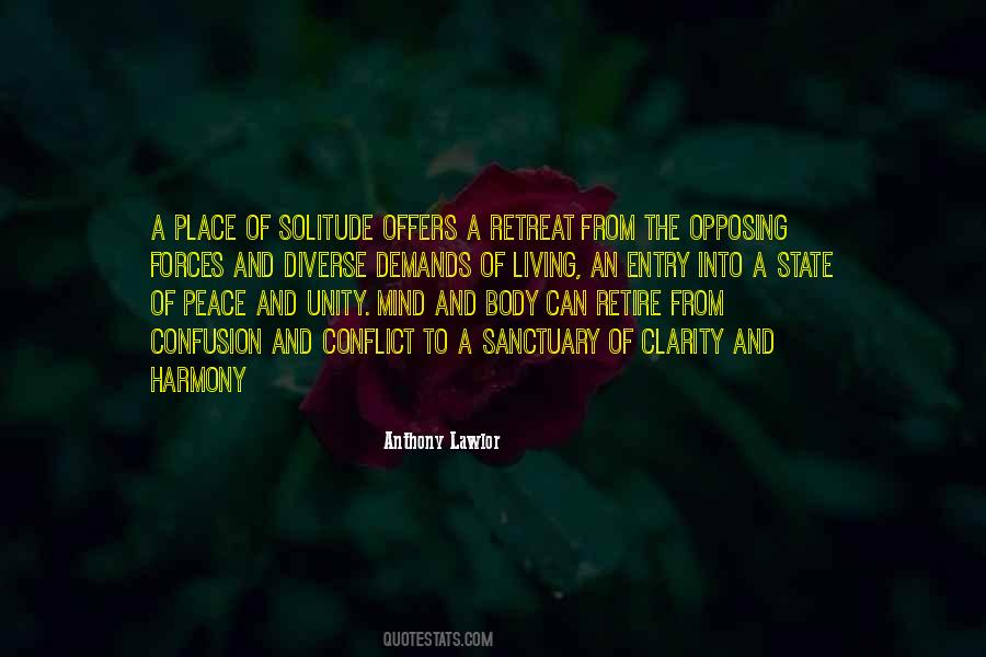 Peace Place Quotes #544316