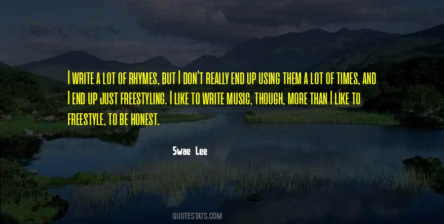 Freestyle Music Quotes #1700079