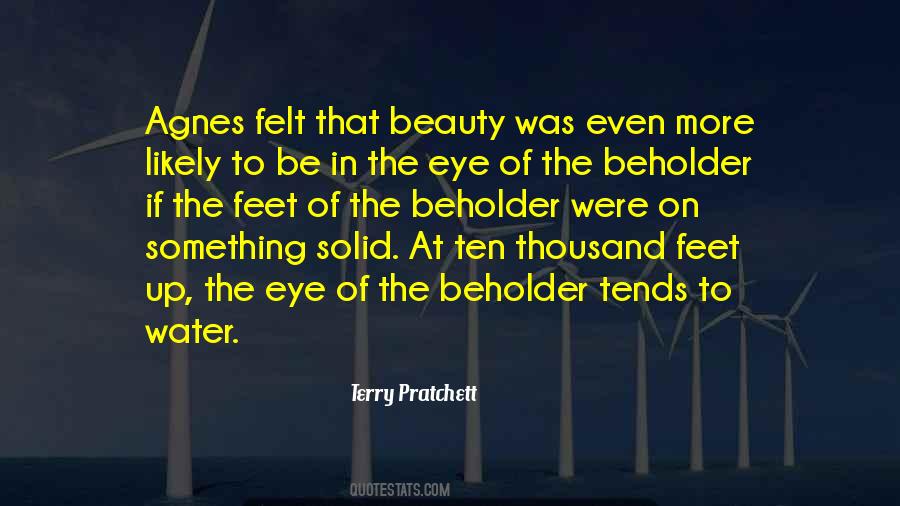 Beauty Eye Of The Beholder Quotes #1249763