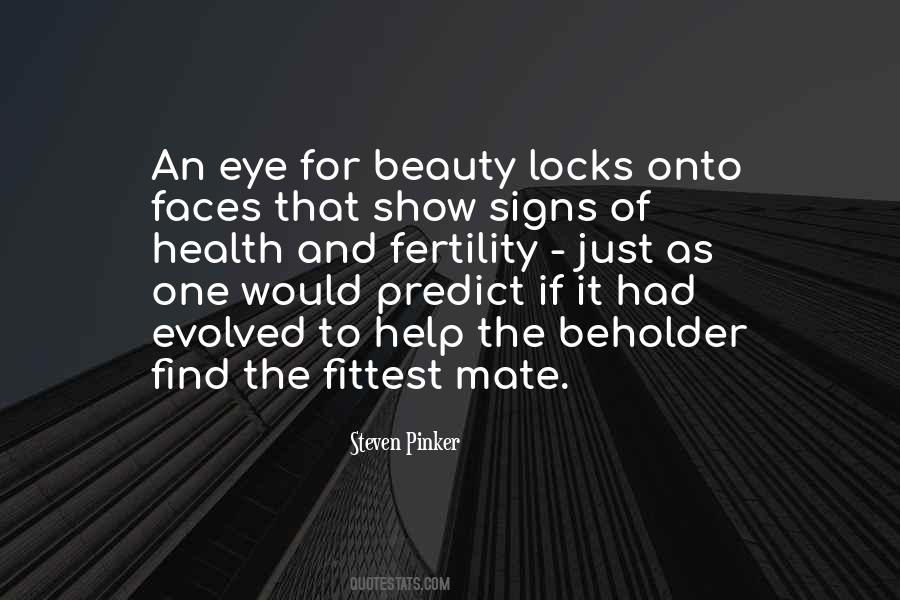 Beauty Eye Of The Beholder Quotes #1591844