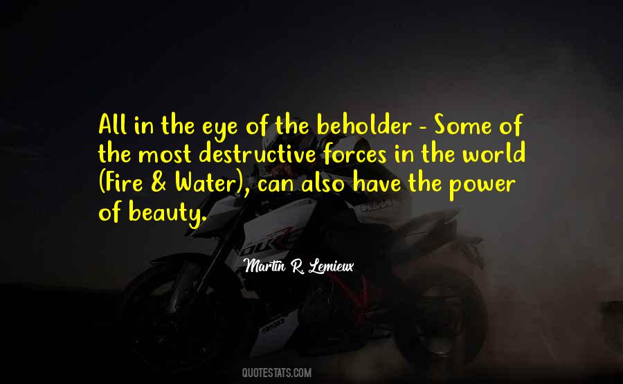 Beauty Eye Of The Beholder Quotes #1775253