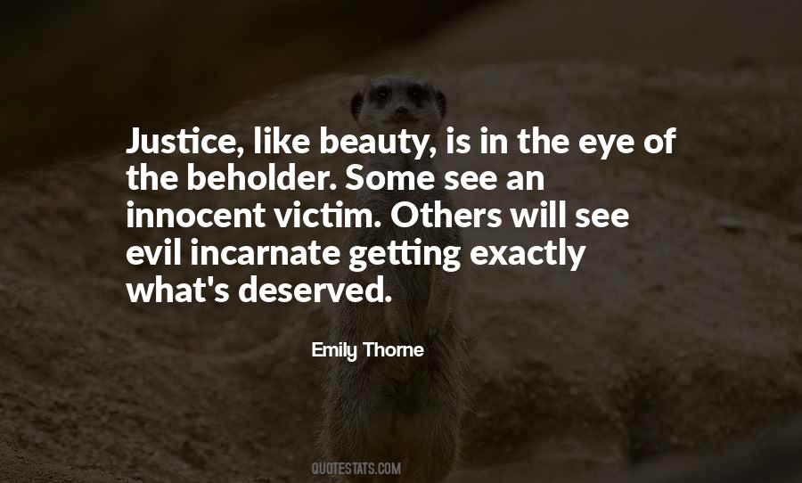 Beauty Eye Of The Beholder Quotes #215394