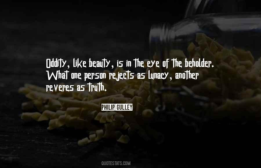 Beauty Eye Of The Beholder Quotes #939380