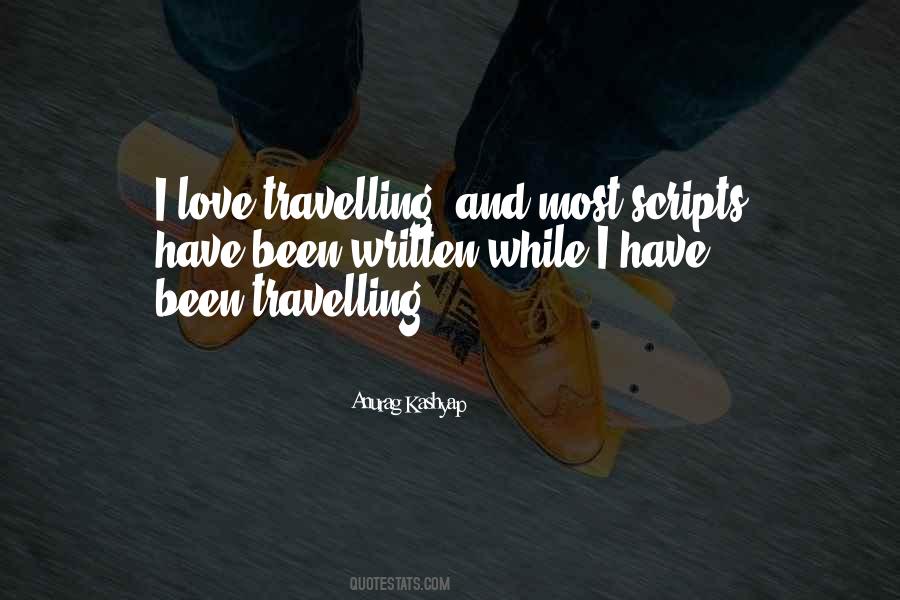 Love Travelling Quotes #207945