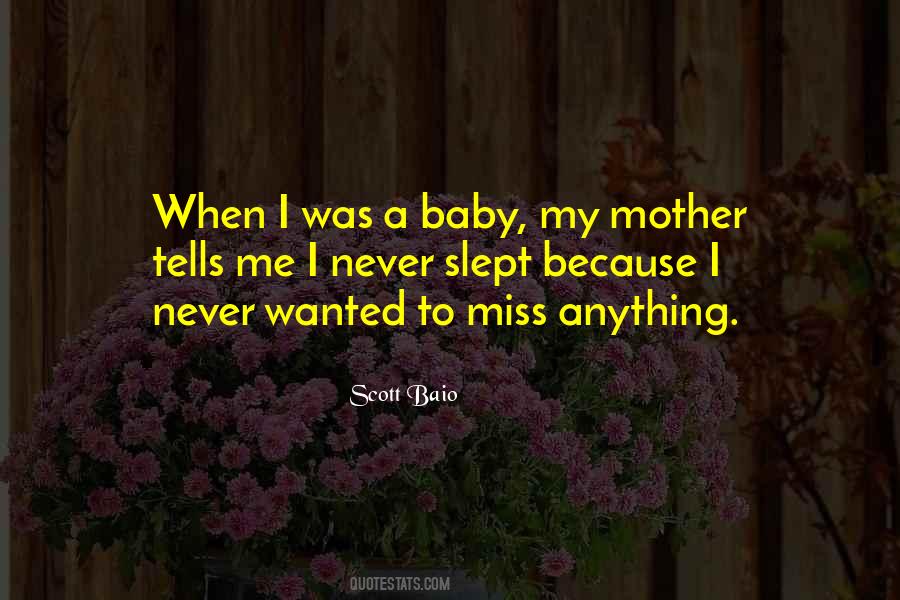 Miss My Baby Quotes #1852770