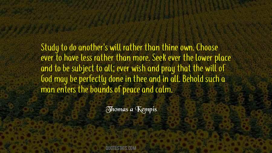 A Calm Man Quotes #408542