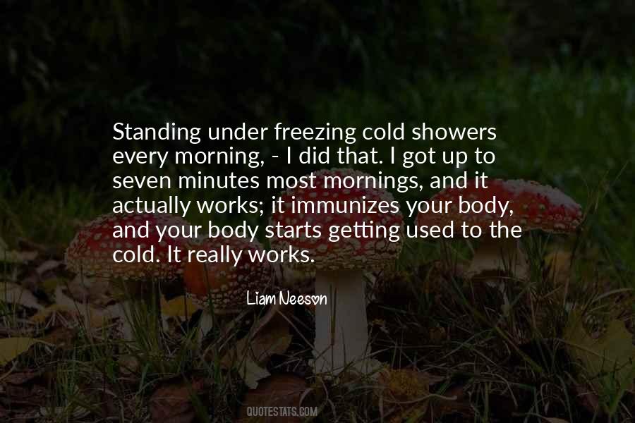 Freezing Morning Quotes #863489