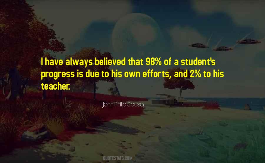 Student Progress Quotes #1435781
