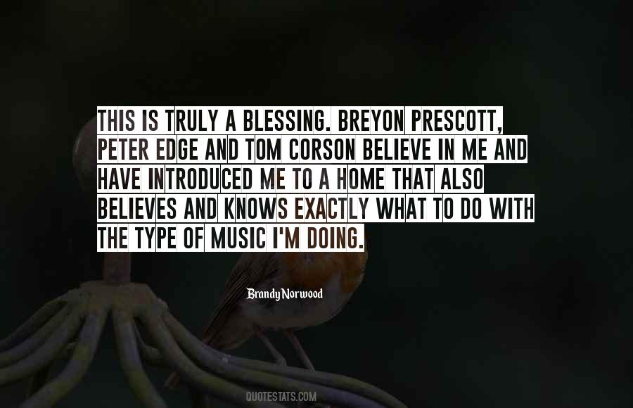 Blessing Me Quotes #1799698