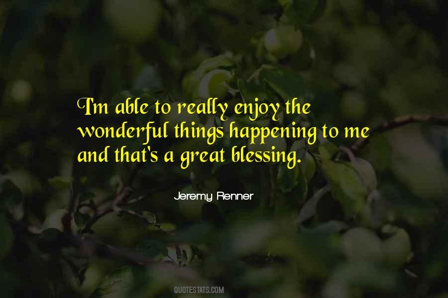 Blessing Me Quotes #56971