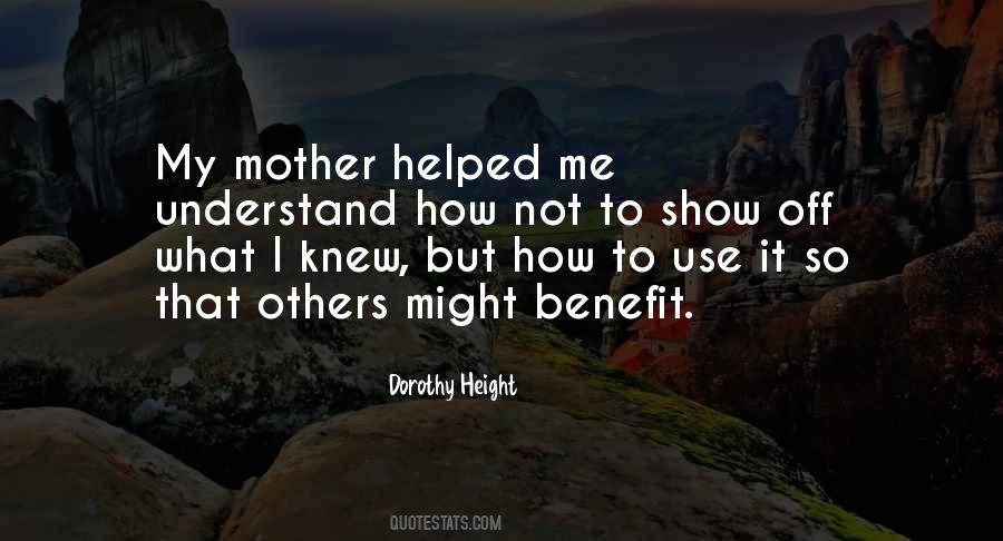 Not Show Off Quotes #1276040