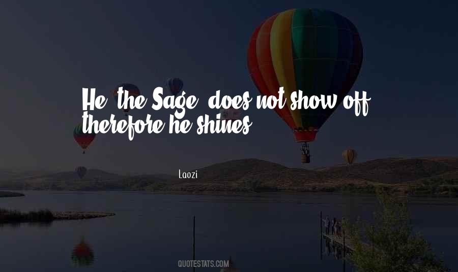 Not Show Off Quotes #1587832