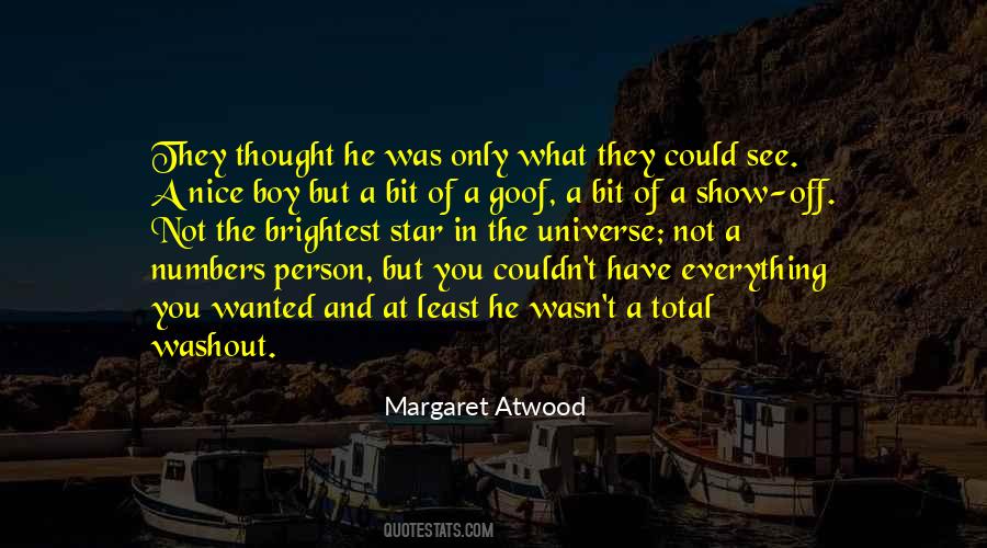 Not Show Off Quotes #1872039