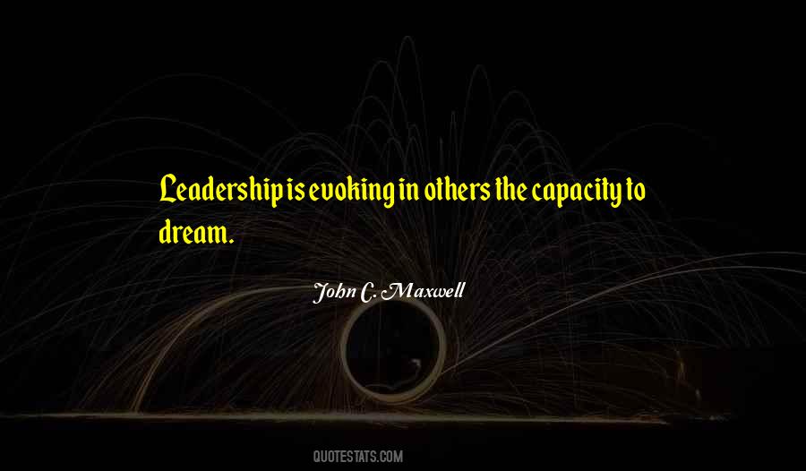Maxwell Leadership Quotes #1303555