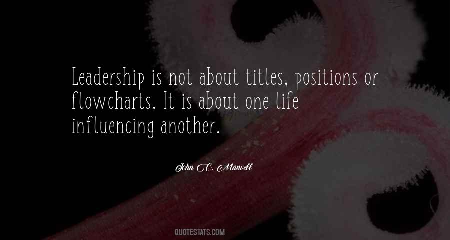 Maxwell Leadership Quotes #271732