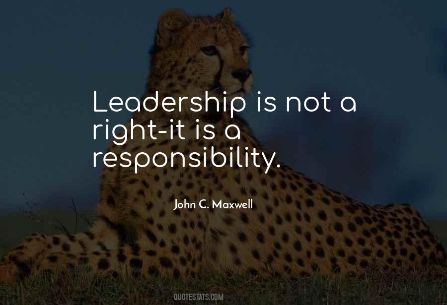 Maxwell Leadership Quotes #696020