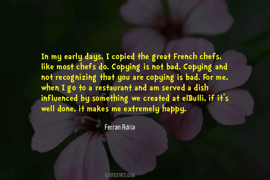 French Chefs Quotes #896517