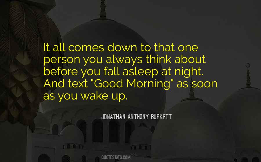 Love You Morning Quotes #100734