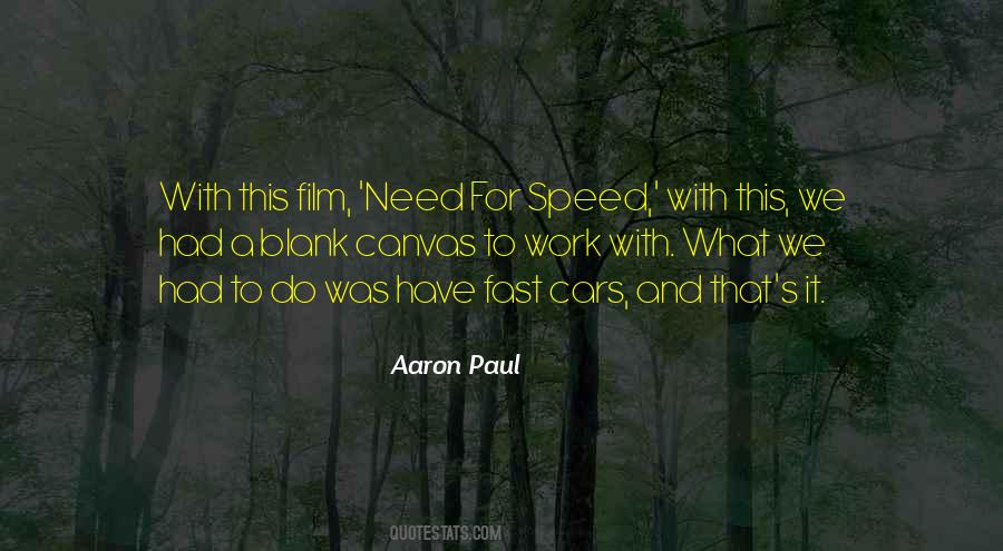 The Need For Speed Quotes #1274989