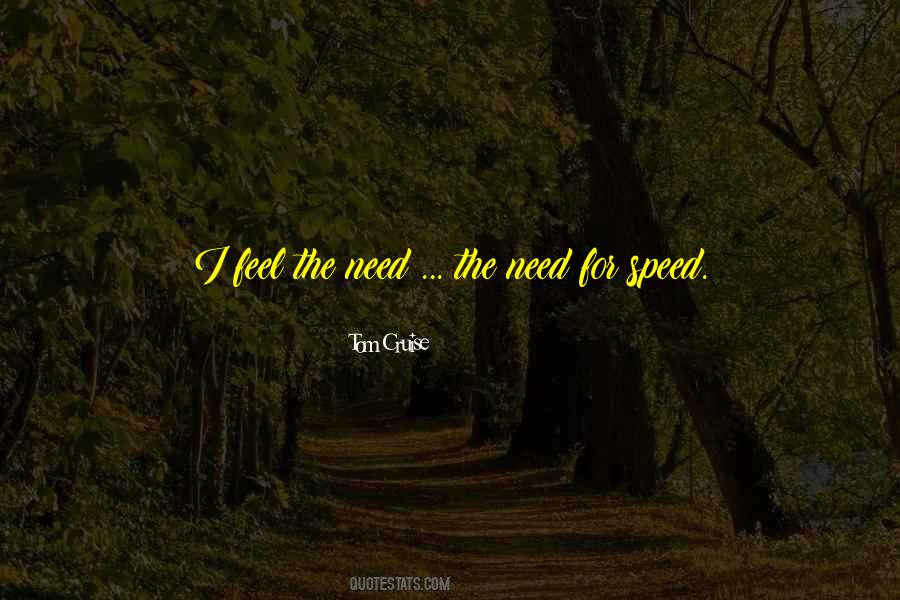 The Need For Speed Quotes #281545