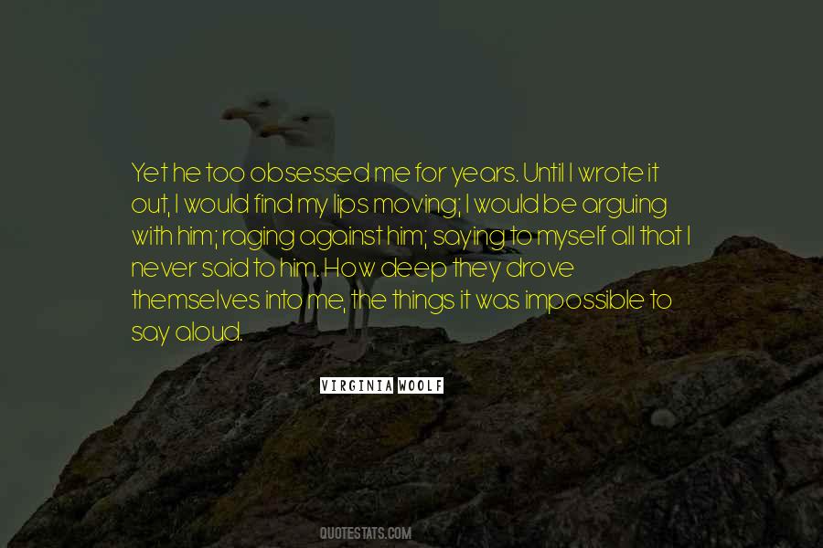 Obsessed With Him Quotes #499837