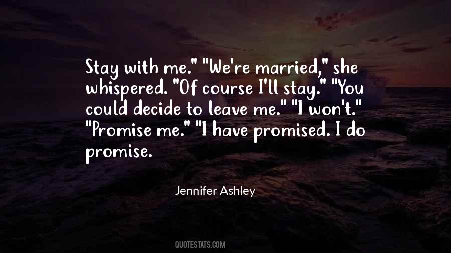 Stay Married Quotes #1226038