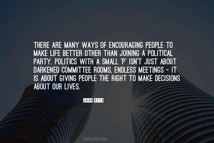 Small Party Quotes #1410681