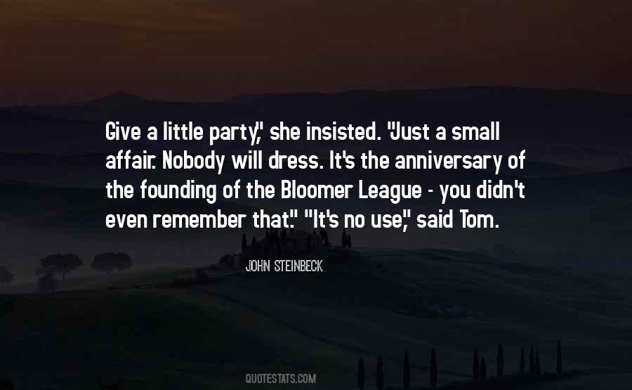 Small Party Quotes #371023