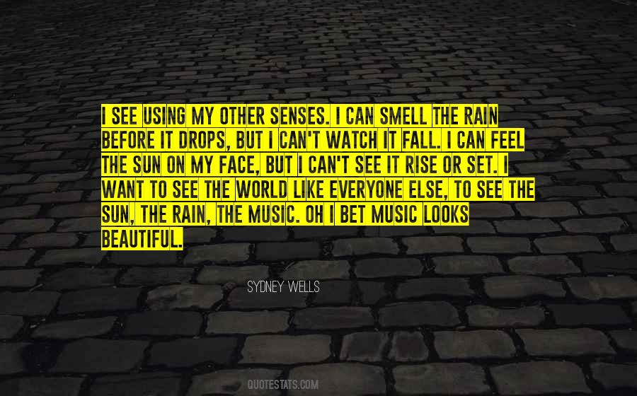 Music In Rain Quotes #1008327