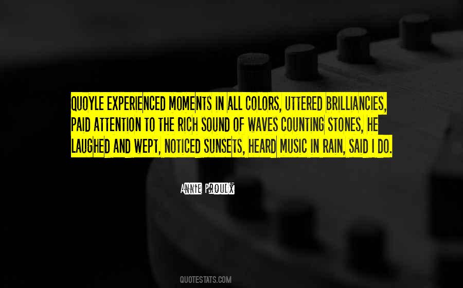 Music In Rain Quotes #1252869