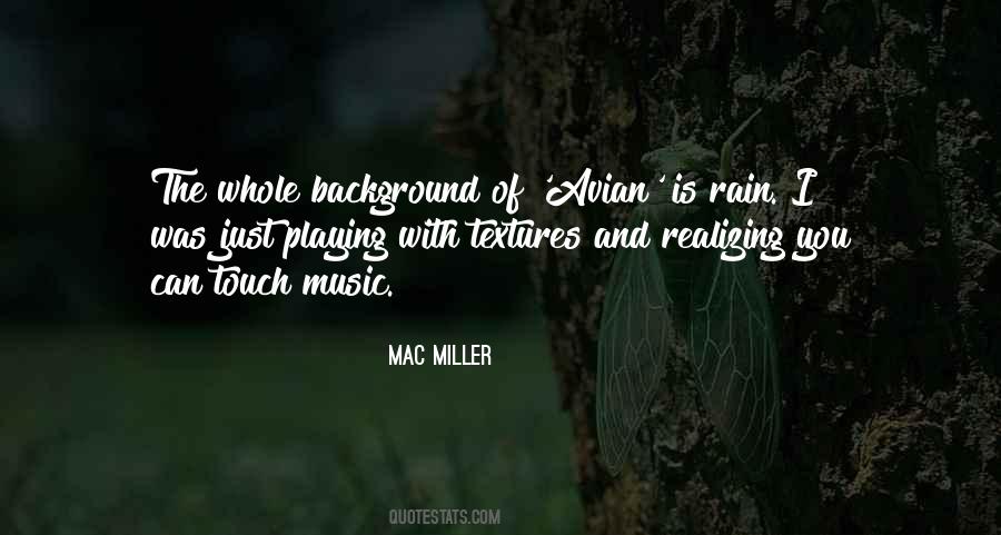 Music In Rain Quotes #1620010