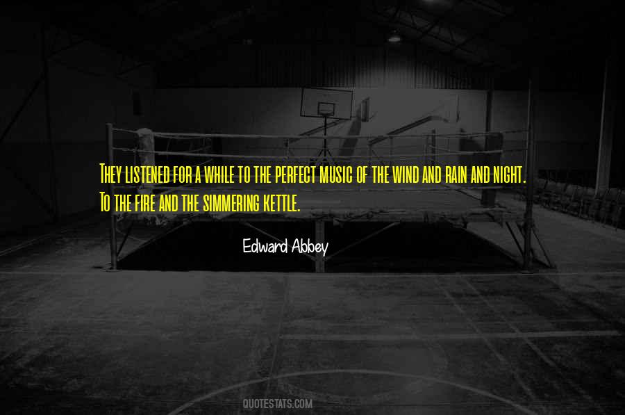 Music In Rain Quotes #520849