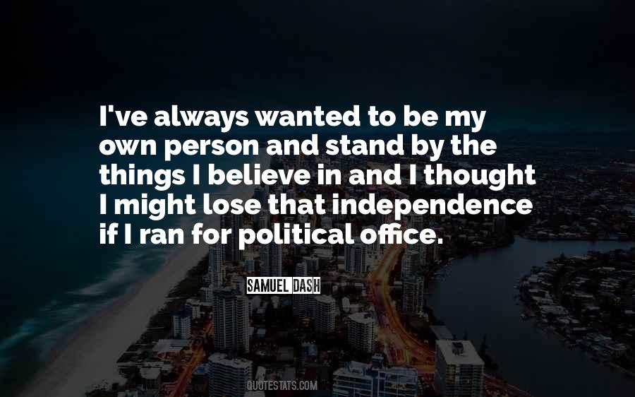 Political Person Quotes #1003520