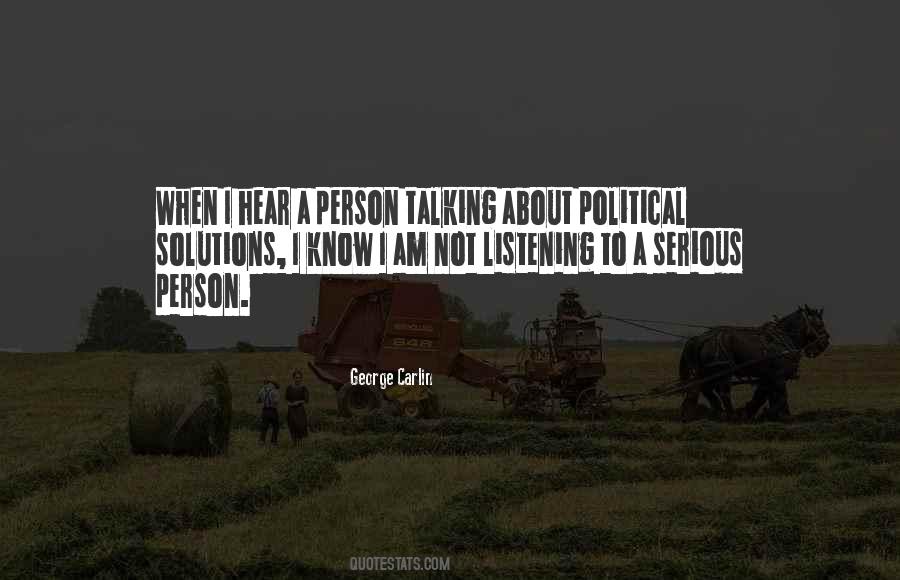 Political Person Quotes #1434400