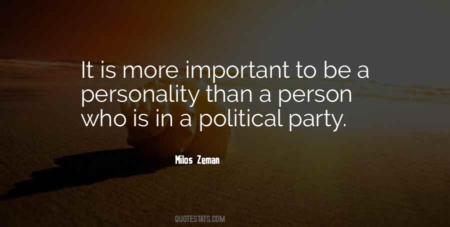Political Person Quotes #1500924