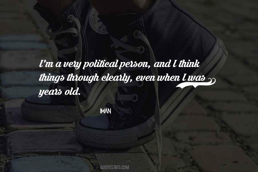 Political Person Quotes #997162