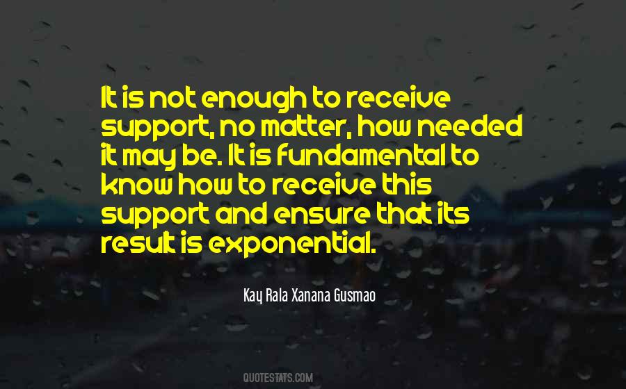 Support Needed Quotes #1818611