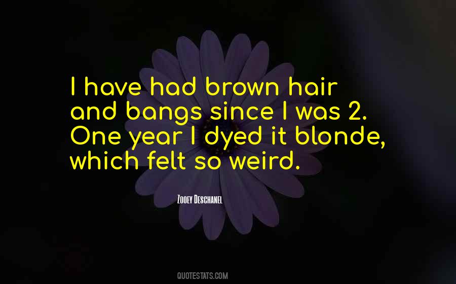 Quotes About Hair Bangs #599025