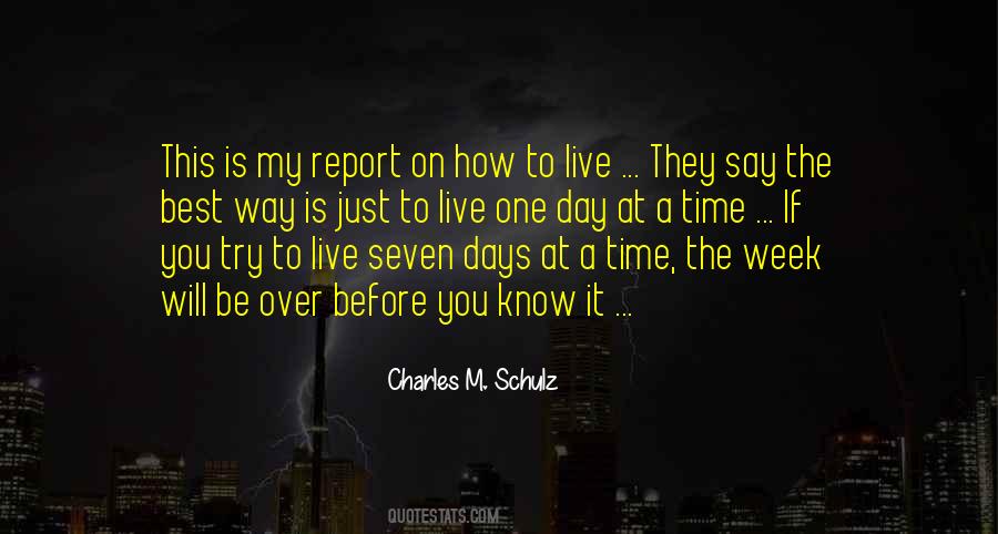 The Day Is Over Quotes #879489