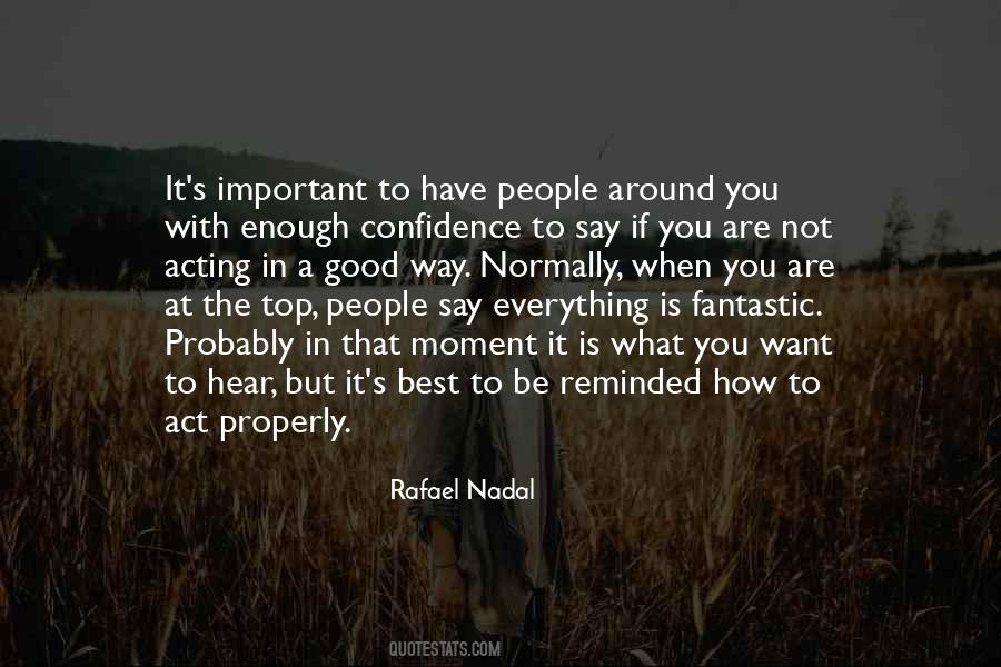 Best Is Not Enough Quotes #1289949
