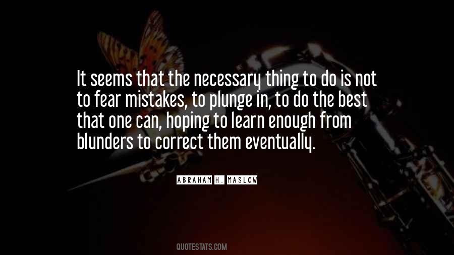 Best Is Not Enough Quotes #1530475