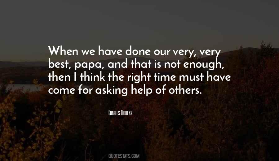 Best Is Not Enough Quotes #862933