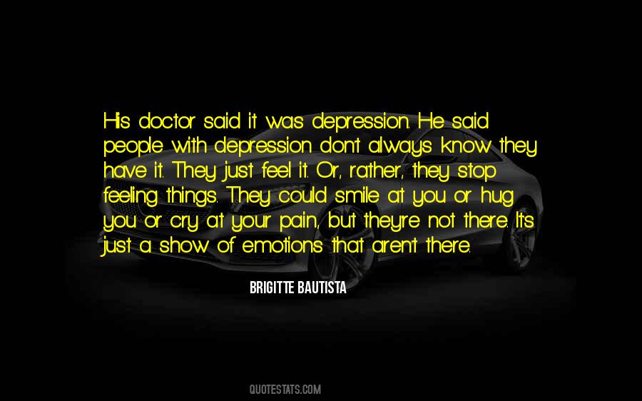 Depression Pain Quotes #1202557