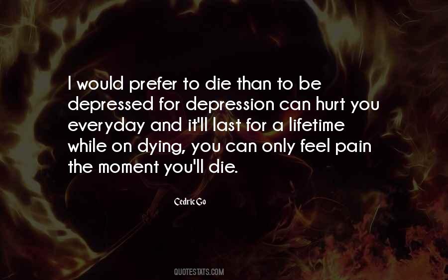 Depression Pain Quotes #1670420