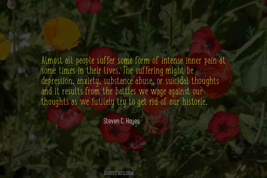 Depression Pain Quotes #580657