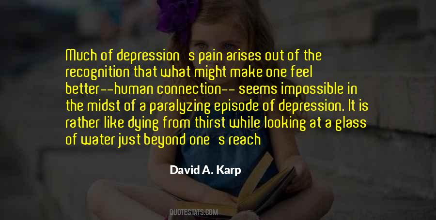 Depression Pain Quotes #954635