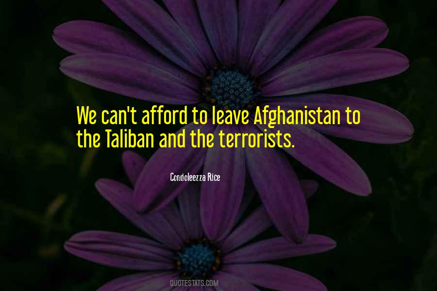 Afghanistan Taliban Quotes #1863471