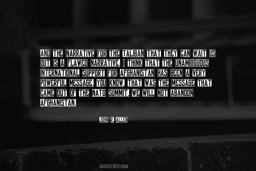 Afghanistan Taliban Quotes #910232
